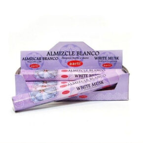 Almizcle Blanco Incense – Soft White Musk Aroma for Relaxation, Meditation & Spiritual Calm