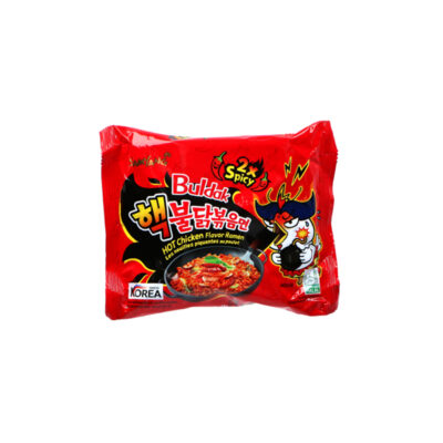 Buldak 2x Spicy Noodles – Extra Hot Korean Hot Chicken Ramen