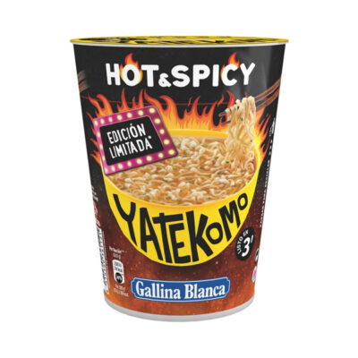 Hot & Spicy Edición Lihi Tada Yatekomo Cup – Instant Spicy Noodles