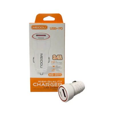 IDUSD PD Car Charger – Fast Power Delivery USB Car Adapter for Smartphones & Tablets