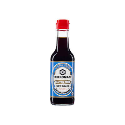Kikkoman Gluten-Free Soy Sauce 250ml – Authentic Japanese Soy Sauce for Gluten-Free Cooking