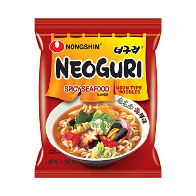 Neoguri Ramyun Spicy Noodles – Authentic Korean Spicy Seafood Flavor