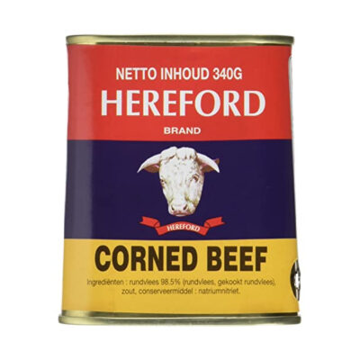 Hereford Corned Beef – Premium Canned Beef for Sandwiches, Meals & Snacks