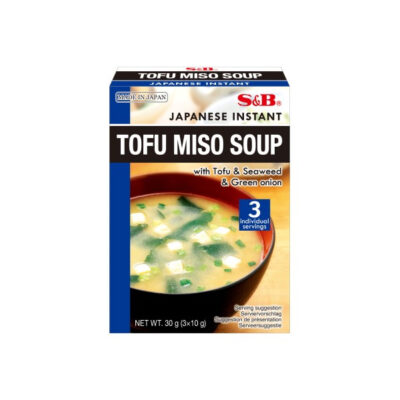 S&B Japanese Instant Tofu Miso Soup – Authentic Tofu Miso Soup in Minutes