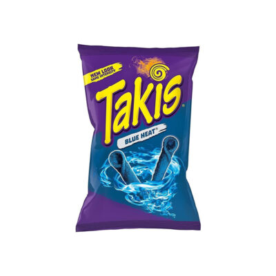 Takis Blue Heat – Fiery Rolled Tortilla Chips with Extreme Spicy Flavor