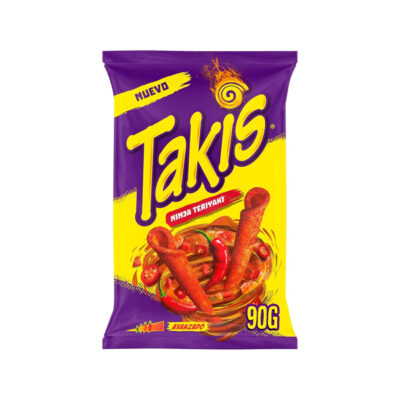 Takis Ninja Teriyaki – Bold Crunchy Rolls with Savory Teriyaki Flavor