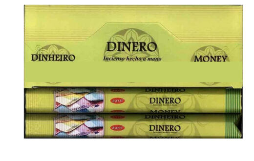 Aarti Dinero y Clientes Incense – Attract Wealth, Prosperity & Positive Business Energy