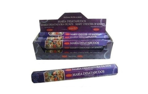 Aarti María Desatanudos Incense – Spiritual Cleansing & Obstacle Removal Incense