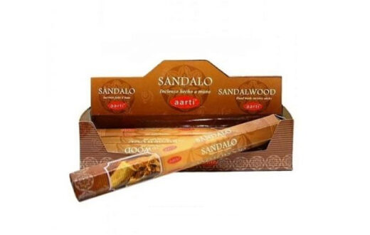 Aarti Sandalwood Incense – Soothing Woody Aroma for Meditation, Relaxation & Spiritual Cleansing
