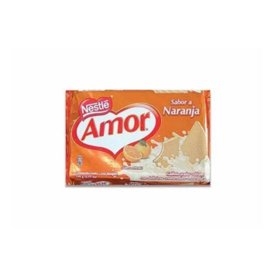 Amor Orange Wafers – Crispy Chocolate Wafers with Zesty Orange Flavor