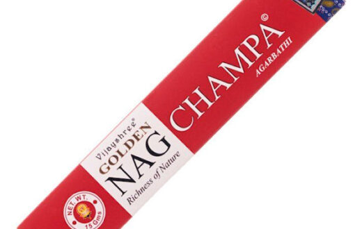 Golden Nag Champa Agarbathi Incense – Classic Floral Aroma for Meditation, Prayer & Relaxation