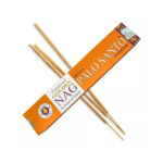 Golden Nag Palo Santo Incense – Sacred Woody Aroma for Relaxation, Meditation & Energy Cleansing