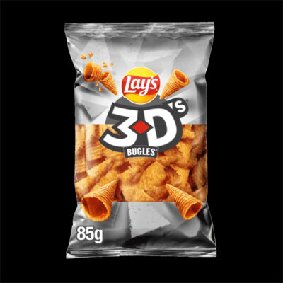 Lays 3D Bugles – Crunchy, Cone-Shaped & Flavorful Snack