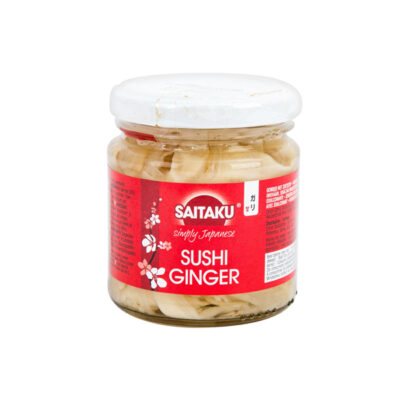 Saitaku Sushi Ginger – Pickled Ginger for Authentic Sushi Experience
