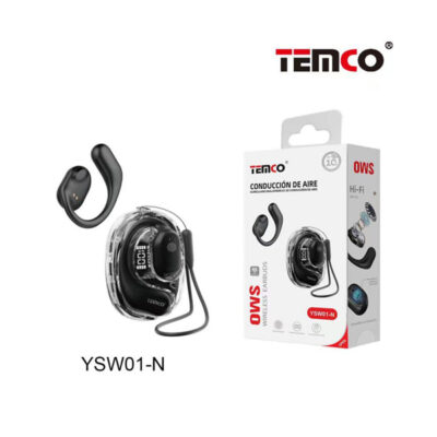Tenco OWS Wireless Air-Conduction Earbuds – Open-Ear Bluetooth Headphones for Safe Listening