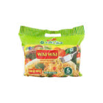 Wai Wai Vegetable Flavor Noodles – 5-Pack Instant Noodles | Quick & Tasty