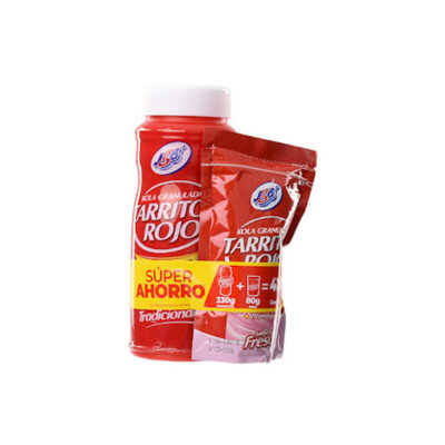 JGB Tarrito Rojo Strawberry Flavor 410g – Sweet & Delicious Fruit Spread