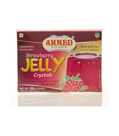 Ahmed Strawberry Jelly – Fruit-Flavoured Jelly Crystals