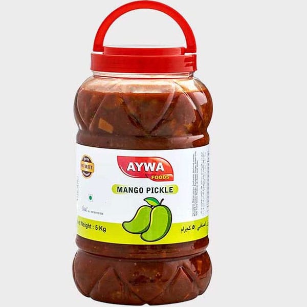 AjwA-mango-pickle-in-oil-2.5.jpg Ajwa Mango Pickle in Oil 1kg | Spicy & Tangy Traditional Pickle | Authentic Flavor - Image 1