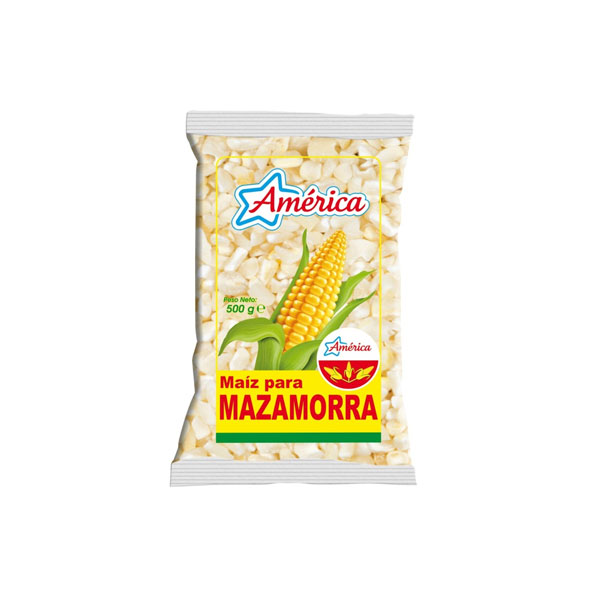 America-Maiz-para-Mazamorra.jpg America Maíz para Mazamorra | Premium Corn for Traditional South American Dessert | 500g Pack - Image 1