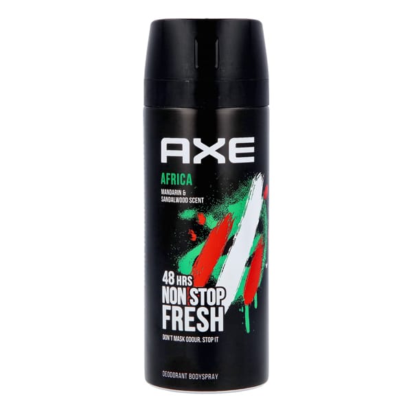 Axe-Africa.jpg Axe Africa 150ml | Men’s Deodorant Body Spray | Long-Lasting Freshness & Signature Fragrance - Image 1