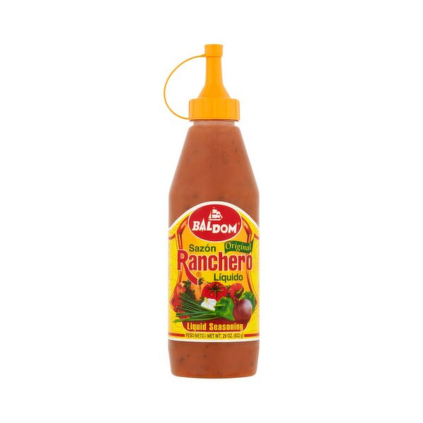 Baldom-sazon-liquido-ranchero.jpg Baldom Sazón Líquido Ranchero Picante | Spicy Liquid Seasoning for Cooking | - Image 1