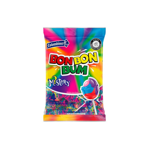 Bon-Bon-bum-lulo-mystery.jpg Bon Bon Bum Lulo Mystery 408g | Lollipop Candy | Fun & Fruity Treat - Image 1