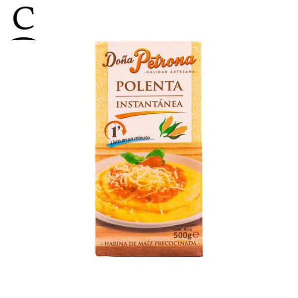 Dona-petrona-polenta-instantanea.jpg Doña Petrona Polenta Instantánea | Instant Cornmeal Mix | 500g Pack - Image 1