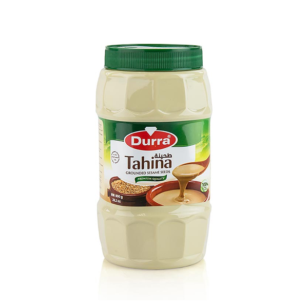 Durra-tahini-800g.jpg Durra Tahini 800g – Premium Sesame Paste for Cooking, Baking & Dips - Image 1