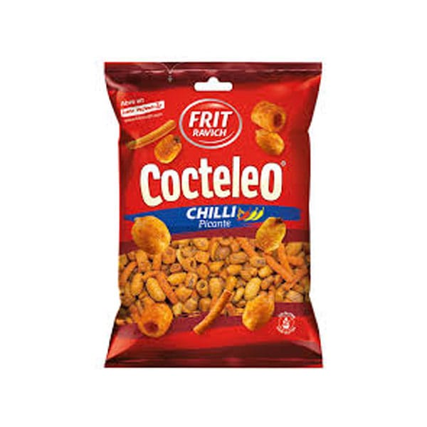 Frit-ravich-cocteleo-chilli-picante.jpg Frit Ravich Cocteleo Chilli Picante | Spicy Mixed Nuts & Snacks | Crunchy & Fiery - Image 1