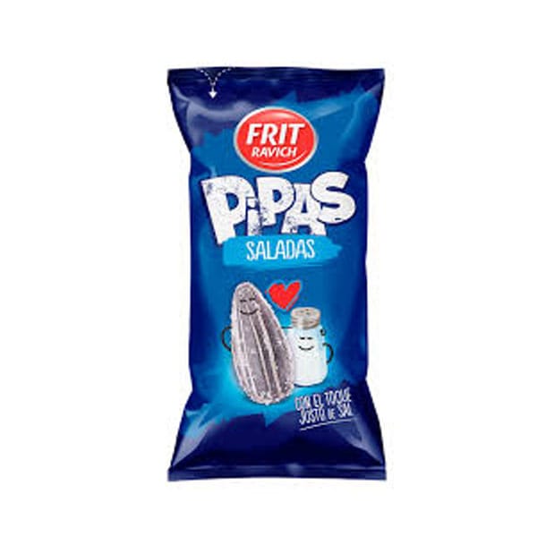 Frit-ravich-pipas-saladas.jpg Frit Ravich Pipas Saladas | Salted Sunflower Seeds | Crunchy & Savory Snack - Image 1