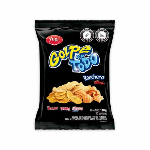 GolPe-con-todo.jpg GolPe Con Todo | Crunchy Savory Snack | 100g Pack - Image 1