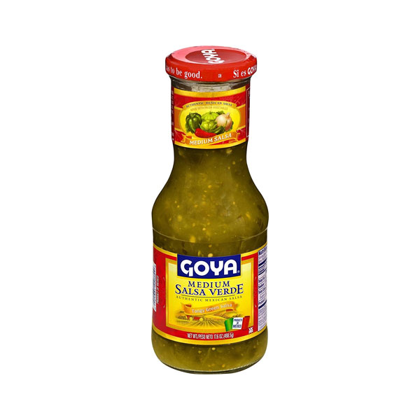 Goya-salsa-verde.jpg Goya Salsa Verde | Authentic Mexican Green Sauce | Mild & Tangy Tomatillo Flavor - Image 1