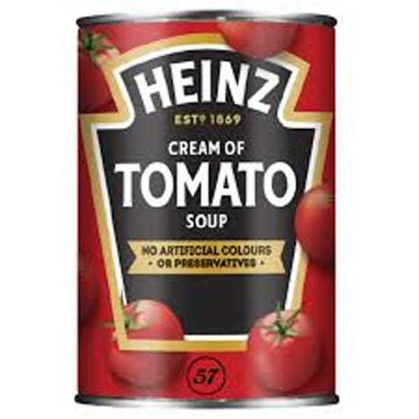 HEINZ-cream-of-TOMATO-soup.jpg Heinz Cream of Tomato Soup 400g | Rich & Velvety Classic Soup | Made with Sun-Ripened Tomatoes - Image 1
