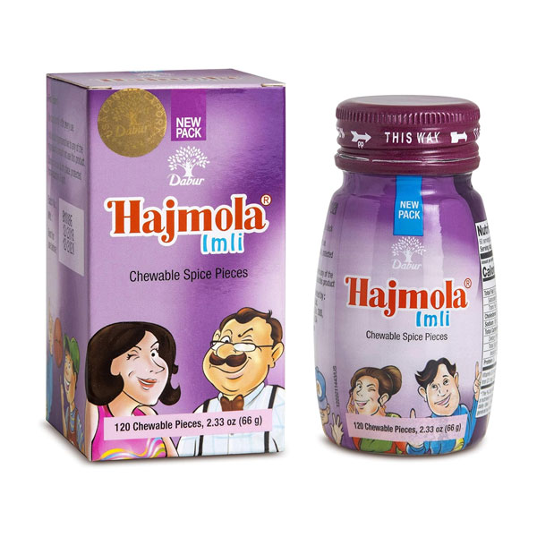 Hajmola-lmli-1.jpg Hajmola Imli | Tangy Tamarind Digestive Candy | 50g Pack - Image 1