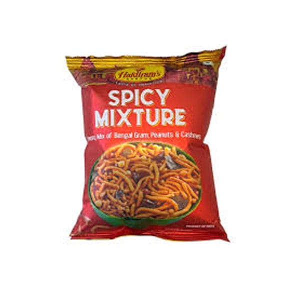 Haldiram-spicy-mixture.jpg Bikaneri Bite Spicy Mixture | Crunchy & Tangy Indian Snack | Savory Spicy Mix - Image 1