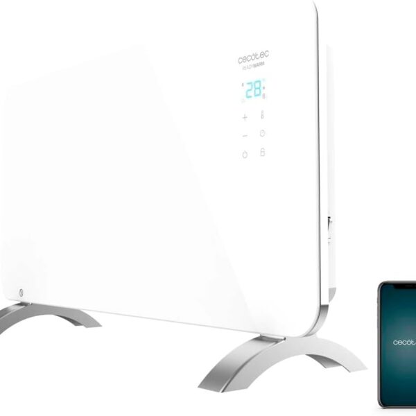 Cecotec Ready Warm 6700 Crystal Connection Electric Radiator 1500W WiFi