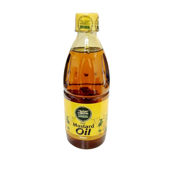 Heera-Pure-Mustard-Oil-500-ml-2.50-euro.jpg Heera Pure Mustard Oil 250ml | 100% Natural & Cold-Pressed Cooking Oil | Authentic Taste - Image 1