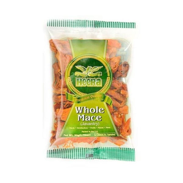 Heera-Whole-Mace.jpg Heera Whole Mace 50g | Premium Javantry | Aromatic Spice for Curries & Desserts - Image 1