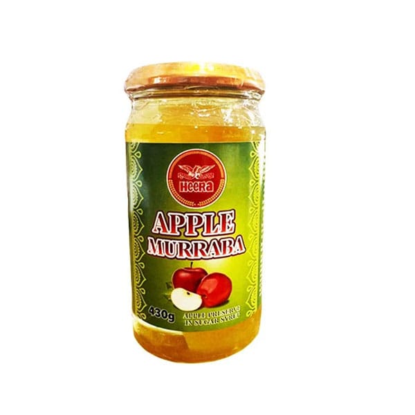 Heera-apple-murraba.jpg Heera Apple Murraba | Sweet Preserved Apples | 450g Jar - Image 1