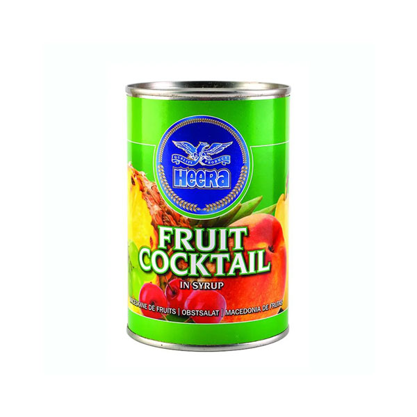 Heera-fruit-cocktail.jpg Heera Fruit Cocktail | Mixed Fruit in Syrup | 850g Can - Image 1