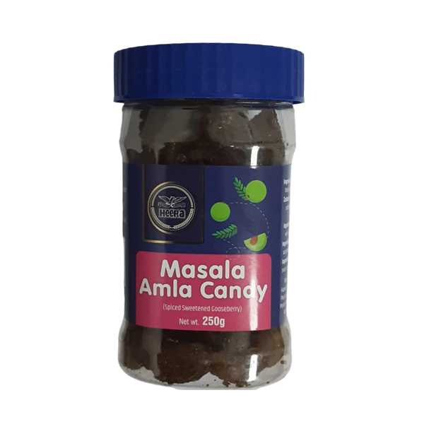 Heera-masala-amla-candy.jpg Heera Masala Amla Candy – Tangy & Spicy Digestive Candy with Ayurvedic Benefits - Image 1
