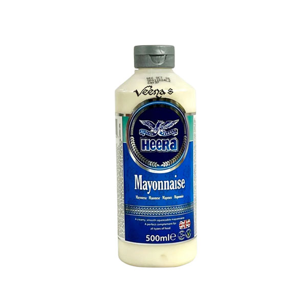 Heera-mayonnaise.jpg Heera Mayonnaise | Creamy & Smooth Spread | 250g / 500g Jar - Image 1