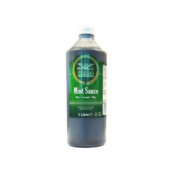 Heera-mint-sauce-1-litre.jpg Heera Mint Sauce | Refreshing Condiment | 1 Litre Bottle - Image 1