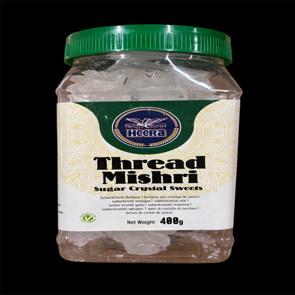 Heera-thread-minshri.jpg Heera Thread Mishri | Natural Rock Sugar Sticks | 100g Pack - Image 1