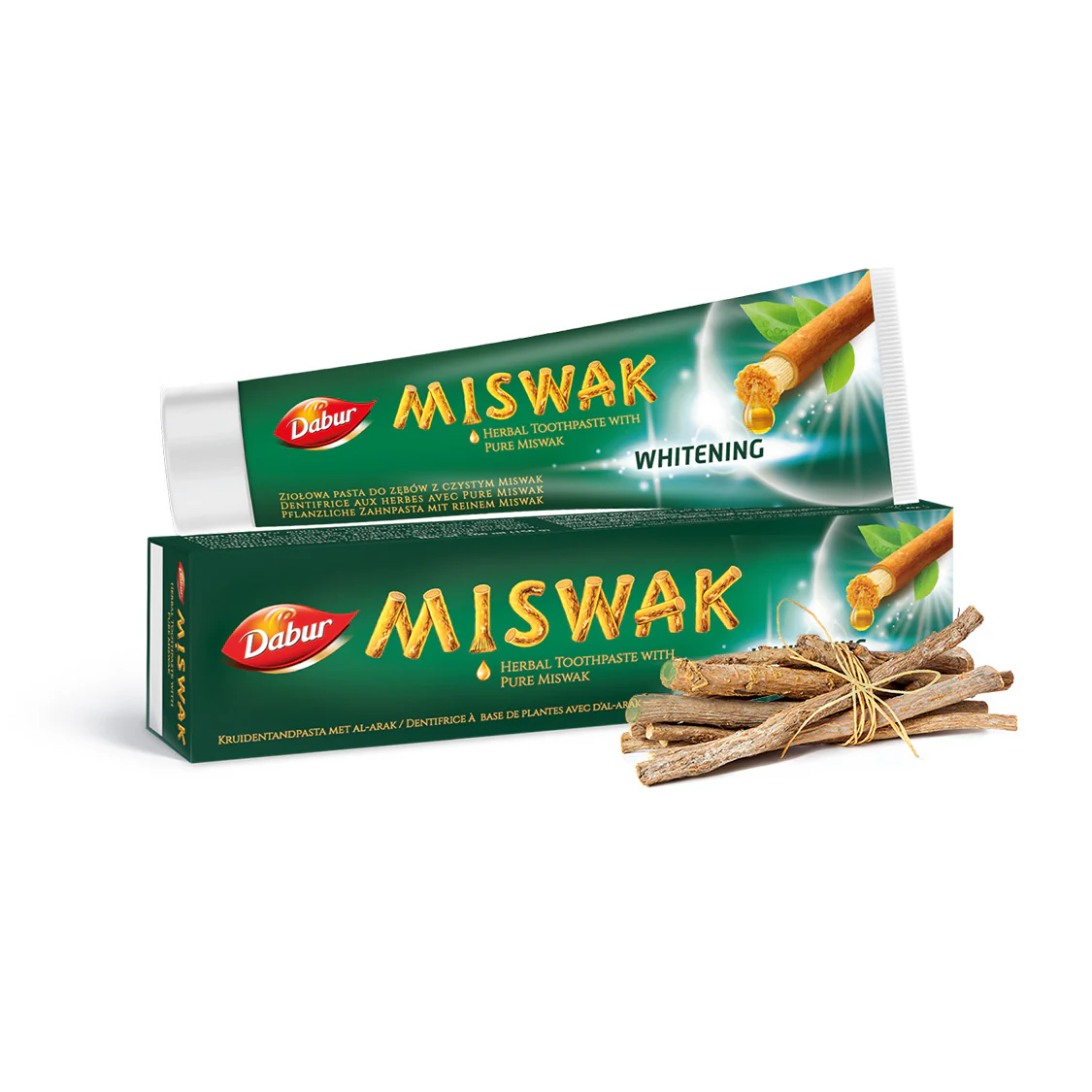 HerbalMiswakWhitening-100g.webp Miswak 100g | Natural Herbal Toothbrush | Oral Care & Gum Protection - Image 1