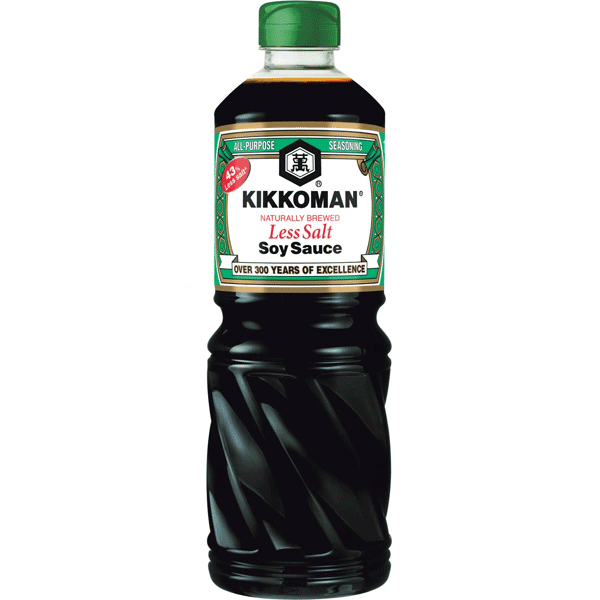 Kikkoman-less-salt-soy-sauce-1000ml.jpg Kikkoman Less Salt Soy Sauce 1000ml – Healthy & Flavorful Reduced-Sodium Soy Sauce - Image 1