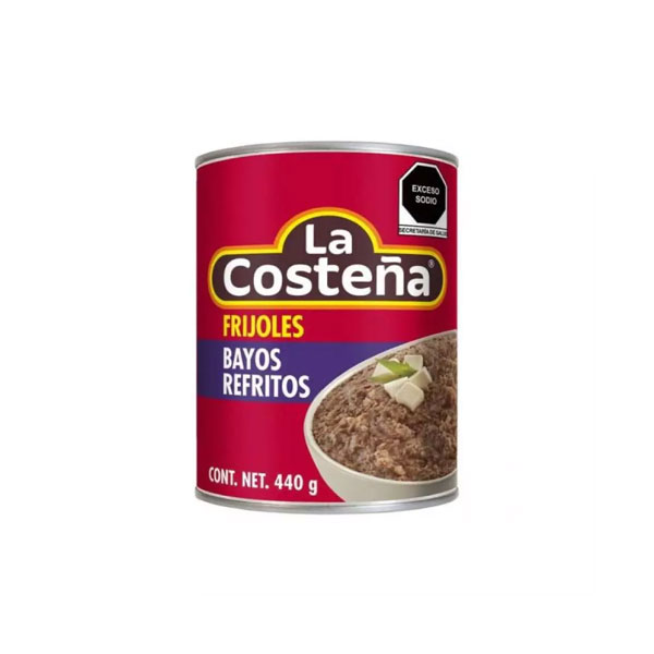La-costeNa-frijoles-Bayos.jpg La Costeña Frijoles Bayos | Bayo Beans | Ready-to-Eat Mexican Beans - Image 1