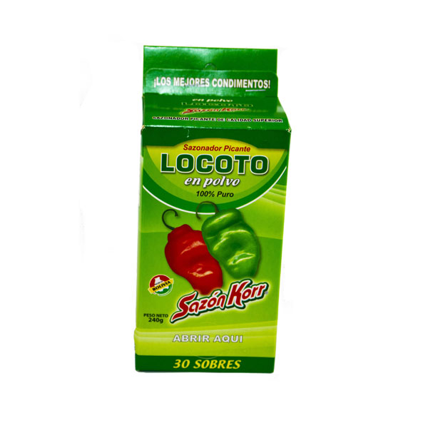 Locoto-en-polvo-sazon-korr.jpg Locoto en Polvo Sazón Korr | Premium Ground Chili Powder for Cooking | 50g Pack - Image 1