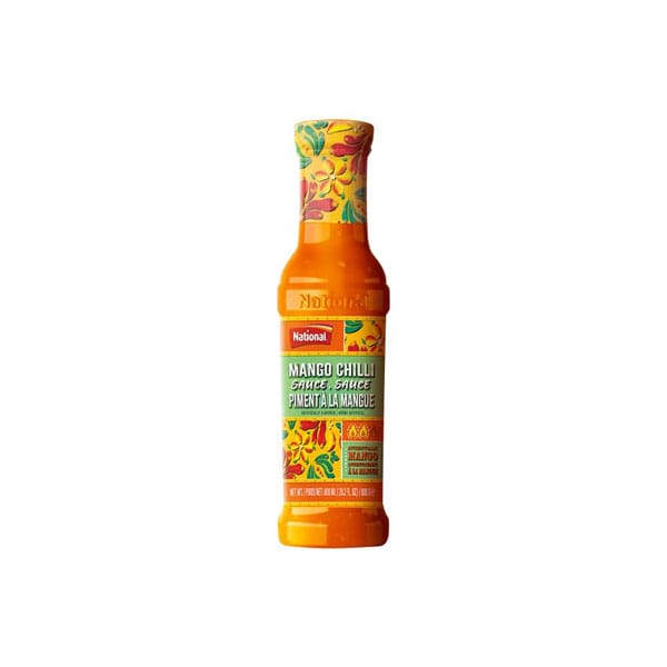 National-mango-chilli-sauce.jpg National Mango Chilli Sauce | Sweet & Spicy Condiment | 250ml Bottle - Image 1
